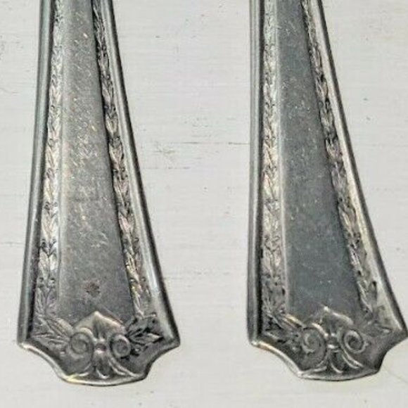 Mixed Lot 9 Antique Silver Plated Flatware Forks, Oxford Holmes & Edwards & More - Picture 6 of 13